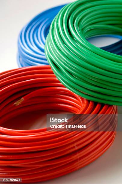 Power Supply Stock Photo - Download Image Now - Cable, Power Cable, Spool