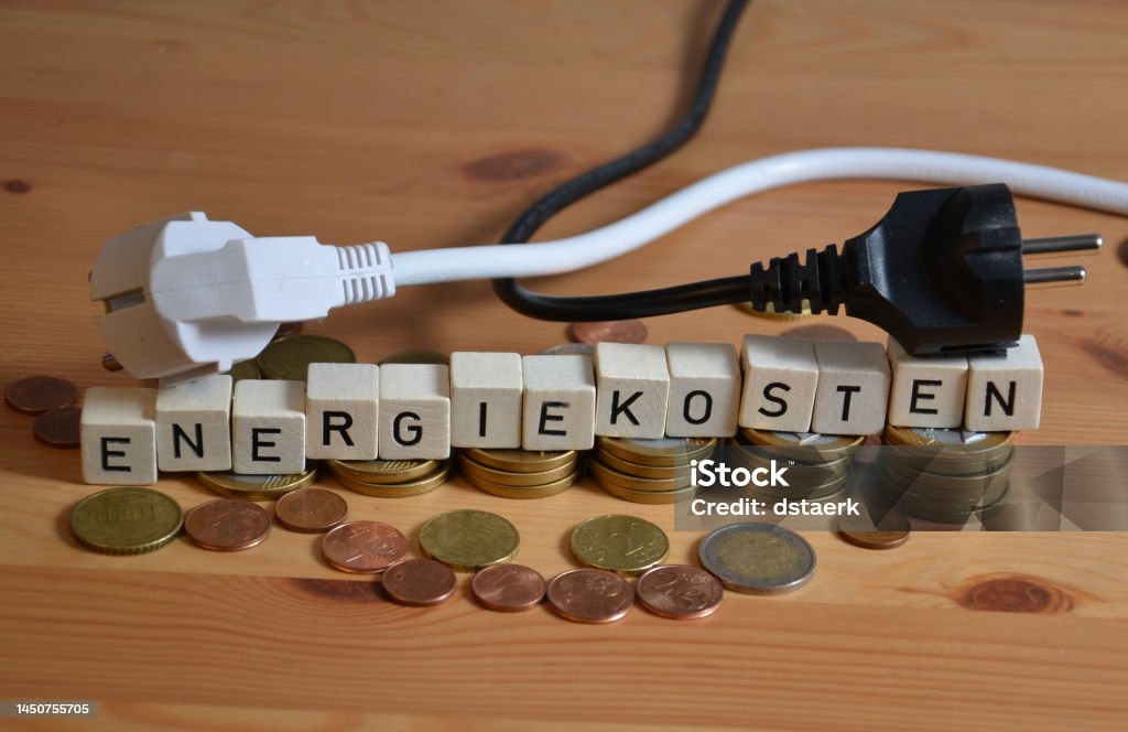 Energiekosten Business Stock Photo