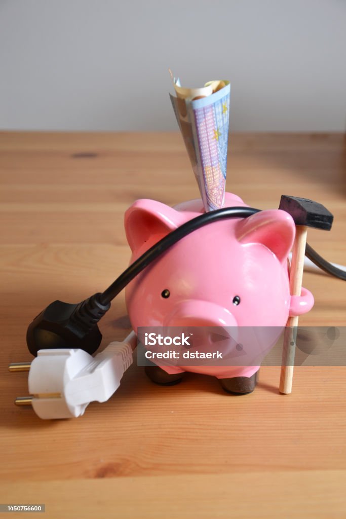 Energiekosten Business Stock Photo