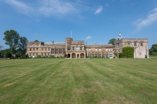 Chard.Somerset.United Kingdom.September 4th 2021.View of Forde Abbey in Somerset