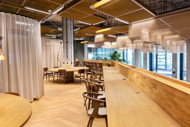 istock Interior of a creative coworking office space 1450789005