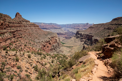 Grand Canyon, Bright Angel trail. South Rim. Arizona, USA