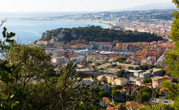 istock Aerial view of Nice 1450811537