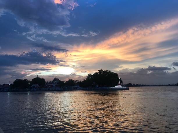 istock Sunset clouds at Koh Kret Island in Thailand 1450814840