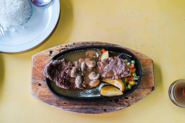 istock grilled meat, beef steak, served in hot plate 1450832879