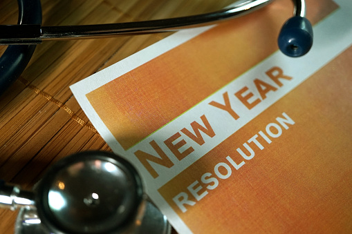 concept of new year resolution
