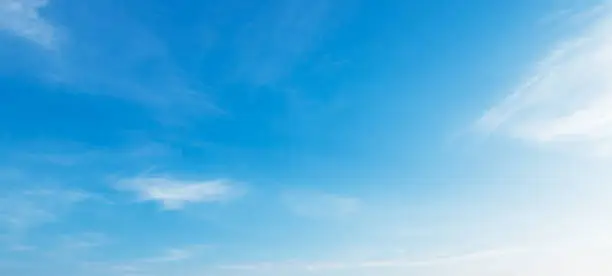 blue sky with white cloud background