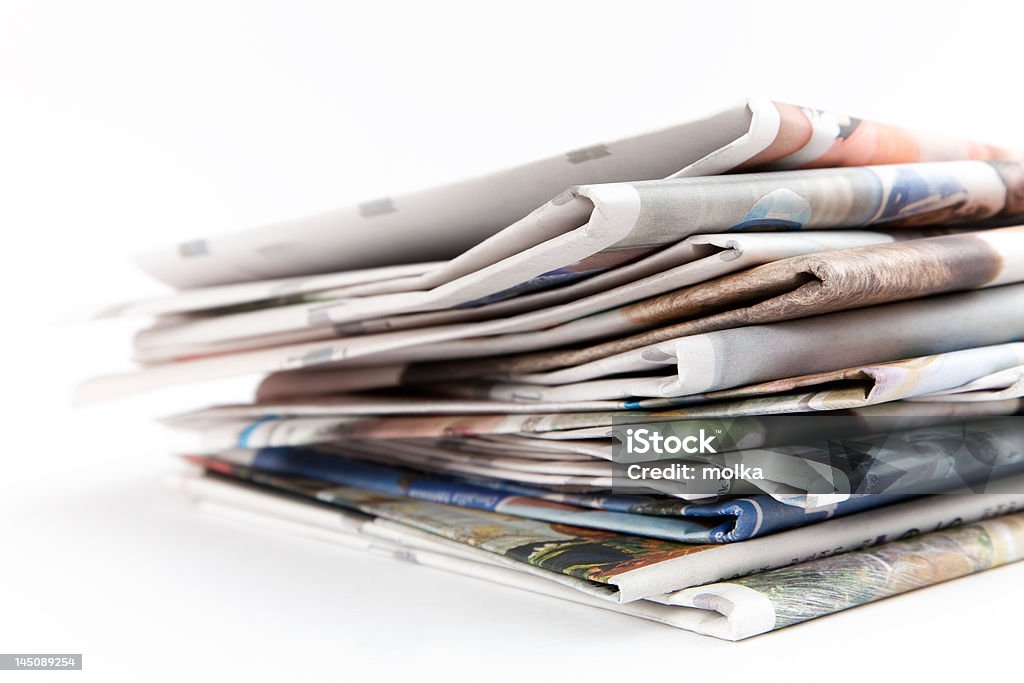 Jornais - Foto de stock de Artigo da imprensa royalty-free