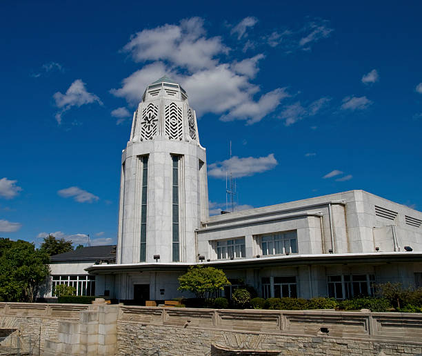 St Charles municipal building clock tower