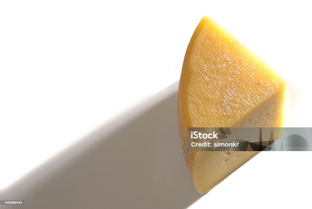 Pedaço de queijo fresco - Foto de stock de Abstrato royalty-free