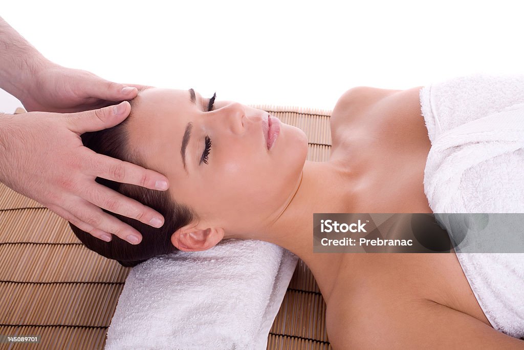 Massagem - Foto de stock de 20 Anos royalty-free