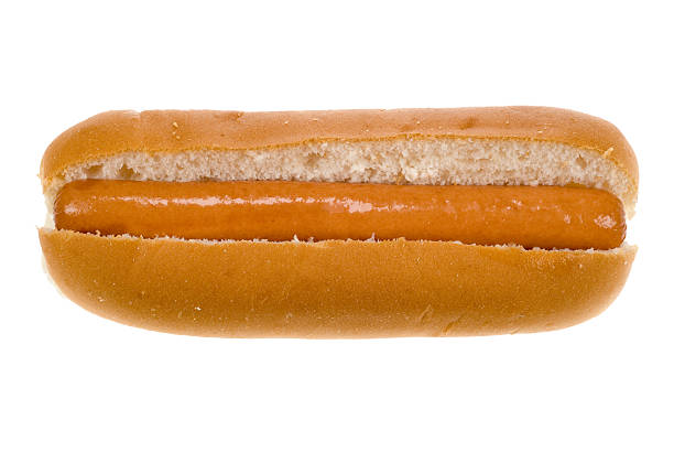 istock hot dog in a bun 145089842