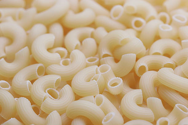 Dry spaghetti stock photo