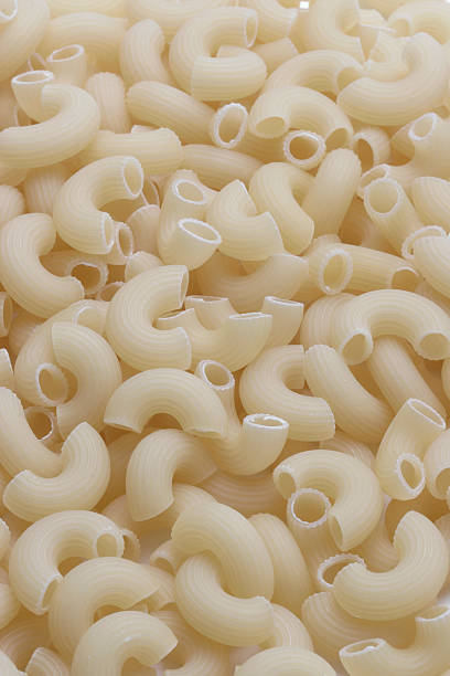 Dry spaghetti stock photo