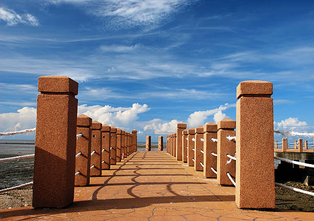 Puerto de embarcadero - foto de stock