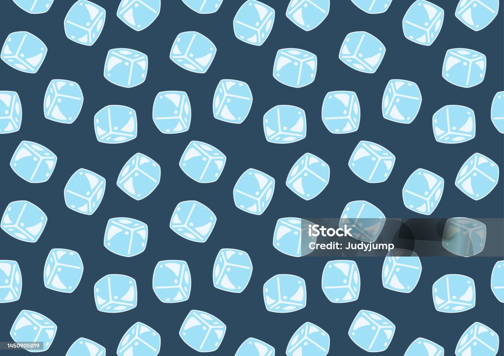 Ice Cubes Vector Pattern Ice Cubes Pattern Wallpaper Ice Cubes Vector Stock Illustration ...