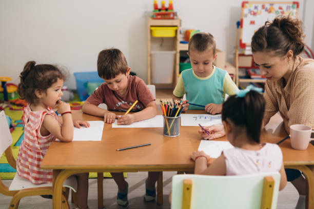 istock kids at the daycare 1450928999