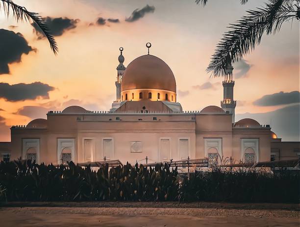 istock Madinaty grand mosque. 1450934880