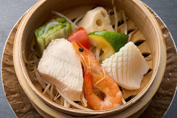 Japanese cuisine, bamboo steamer