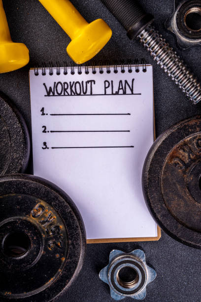 istock Fitness or bodybuilding background 1450950332