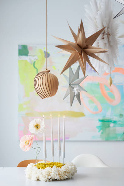 istock A homemade modern advent wreath 1450955861