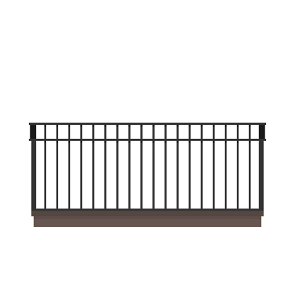 Simple Railing Texture Railing Vector Railing On White Background Wallpaper Free Space For ...