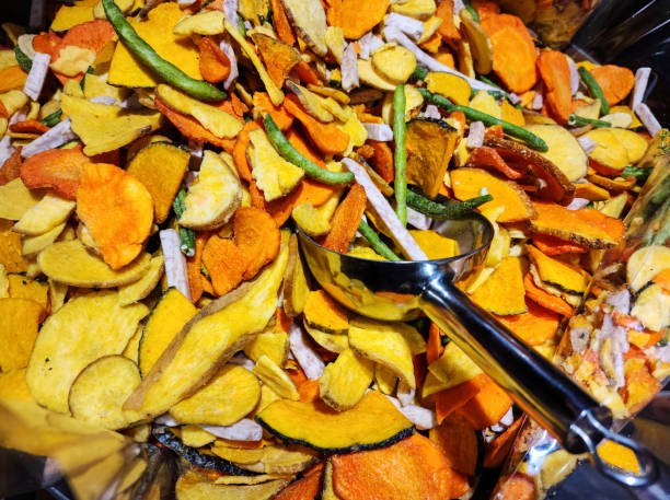 istock Garnish of carrot, string bean, onion and other vegetable 1450971291