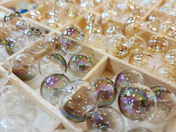 istock Little crystal balls for decoration 1450979587
