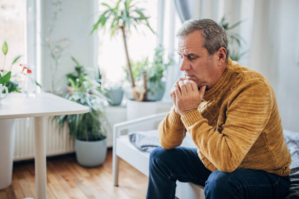 istock Worried depressed man 1450984947