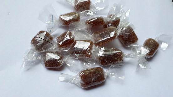 Permen jahe or ginger candy from Indonesia