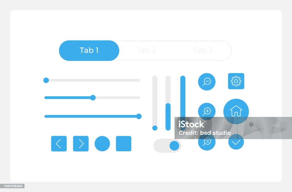 Check Options Ui Manage Options Ui Elements Kit Stock Illustration - Download Image Now ...