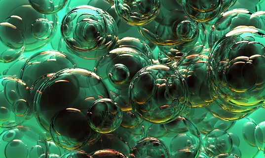 Bubbles background