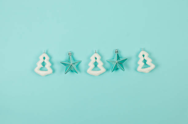istock Christmas Holiday background frame with gift boxes, baubles and decoration 1451031945
