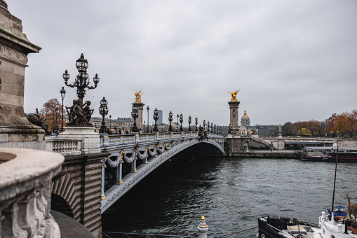 Alexandre III Bridge In Paris