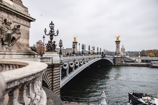 Alexandre III Bridge In Paris