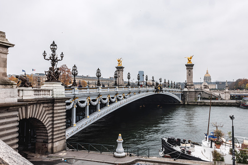 Alexandre III Bridge In Paris