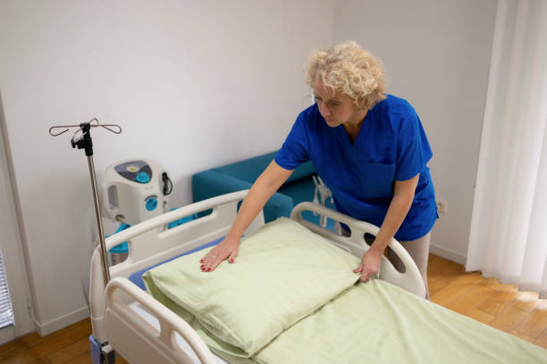 Ensuring a Safe and Comfortable Bed Setup for Parkinson's Patients Safe and Comfortable Bed Setup for Parkinson 's Patients grab bar  raised toilet seat  installing grab bars  mobility aid  mobility device  sleep quality  parkinson's disease  memory foam  occupational therapist  bathroom modifications  bed easier  reduce pressure points  power tools  motor symptoms  adequate lighting0  fall risk  mobility issues