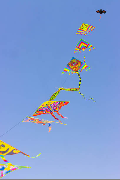istock Kites on the beachin summer. Rimini, Italy 1451057535