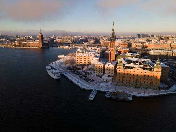 istock Stockholm, Sweden by Drone 1451057576