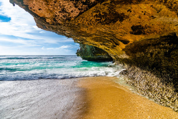 istock Bali, suluban beach caves. 1451068309