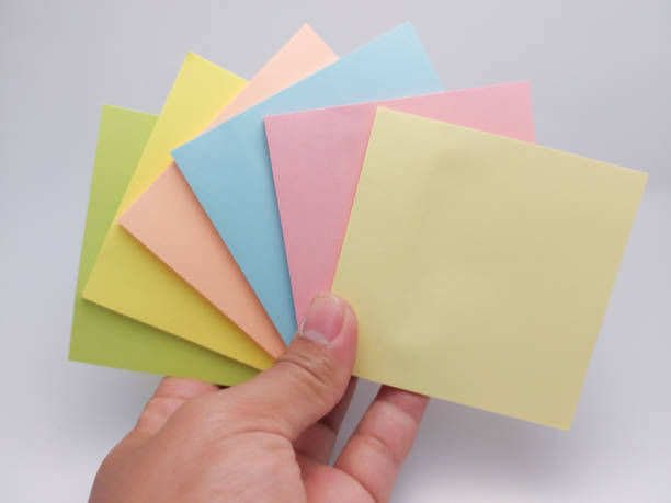 istock collection of colorful post it notes paper on white background 1451069744