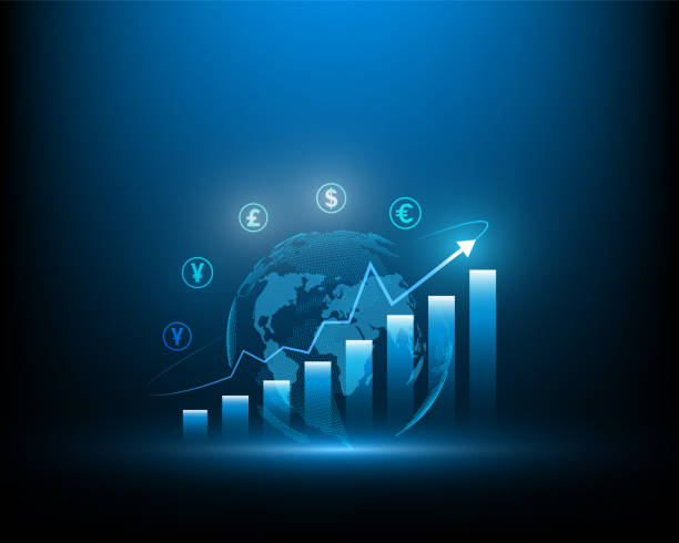 istock Currency exchange.money icon.global business.market stock transfer 1451077658