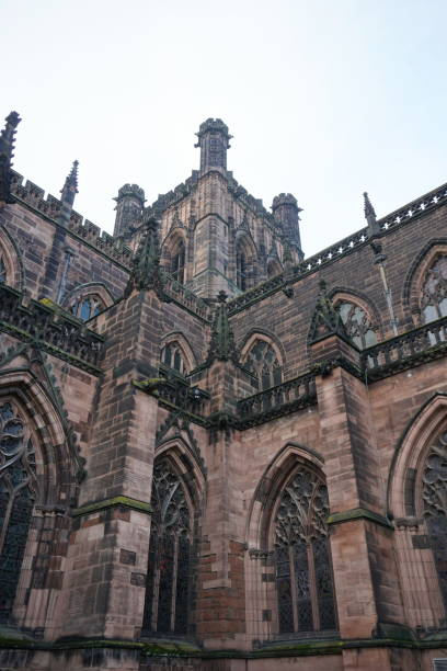 체스터 대성당 - chester england chester cathedral uk england 뉴스 사진 이미지