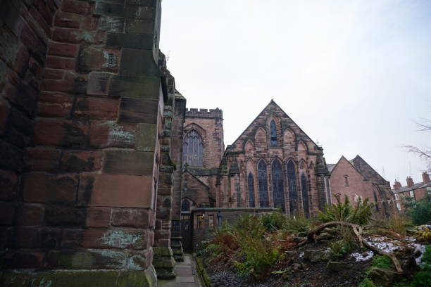 chester cathedral - chester england chester cathedral uk england zdjęcia i obrazy z banku zdjęć