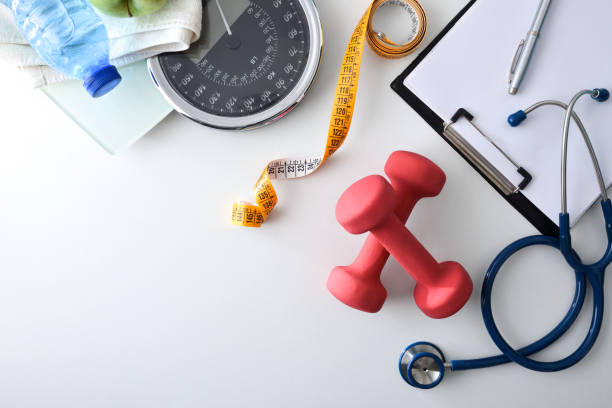 istock Health specialist table for physical control 1451080755