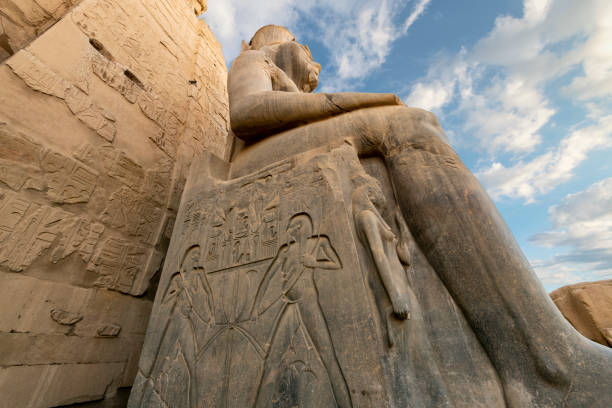 istock Ancient Statue Ramses II of Luxor temple in Luxor. Egypt 1451081797