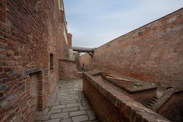 Brno, Czechia - Oct 8, 2019: Spilberk Castle Casemates - Brno, Czech Republic