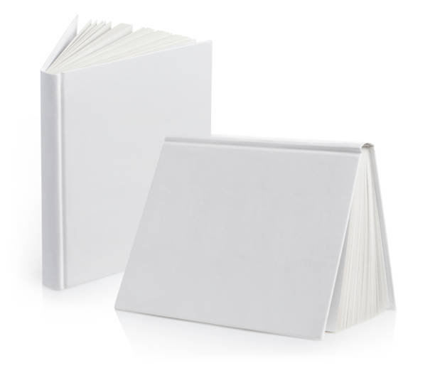 istock White hard cover books on white 1451086597