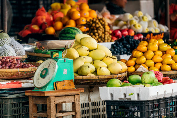istock A colorful array of fruits for sale 1451090382