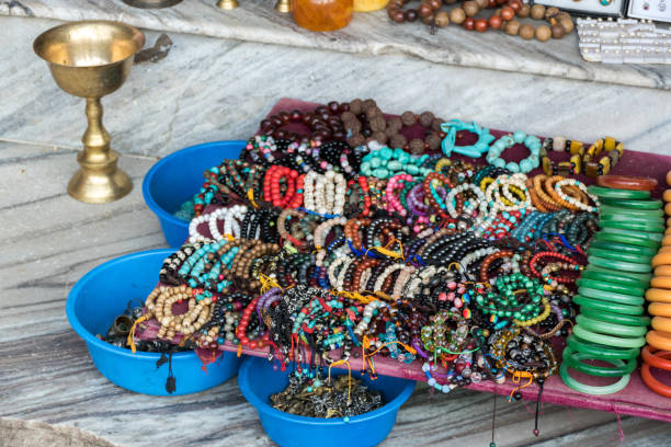 istock Bead necklace and bracelet 1451090807